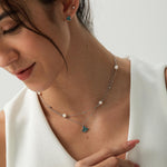 Freshwater Pearl Satellite Chain Necklace
