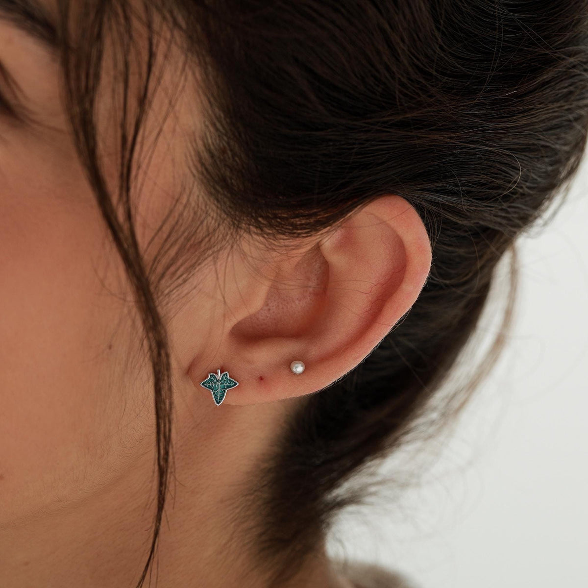 Tiny Pearl Stud Earrings
