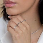 Skinny Celtic Knot Stacking Ring
