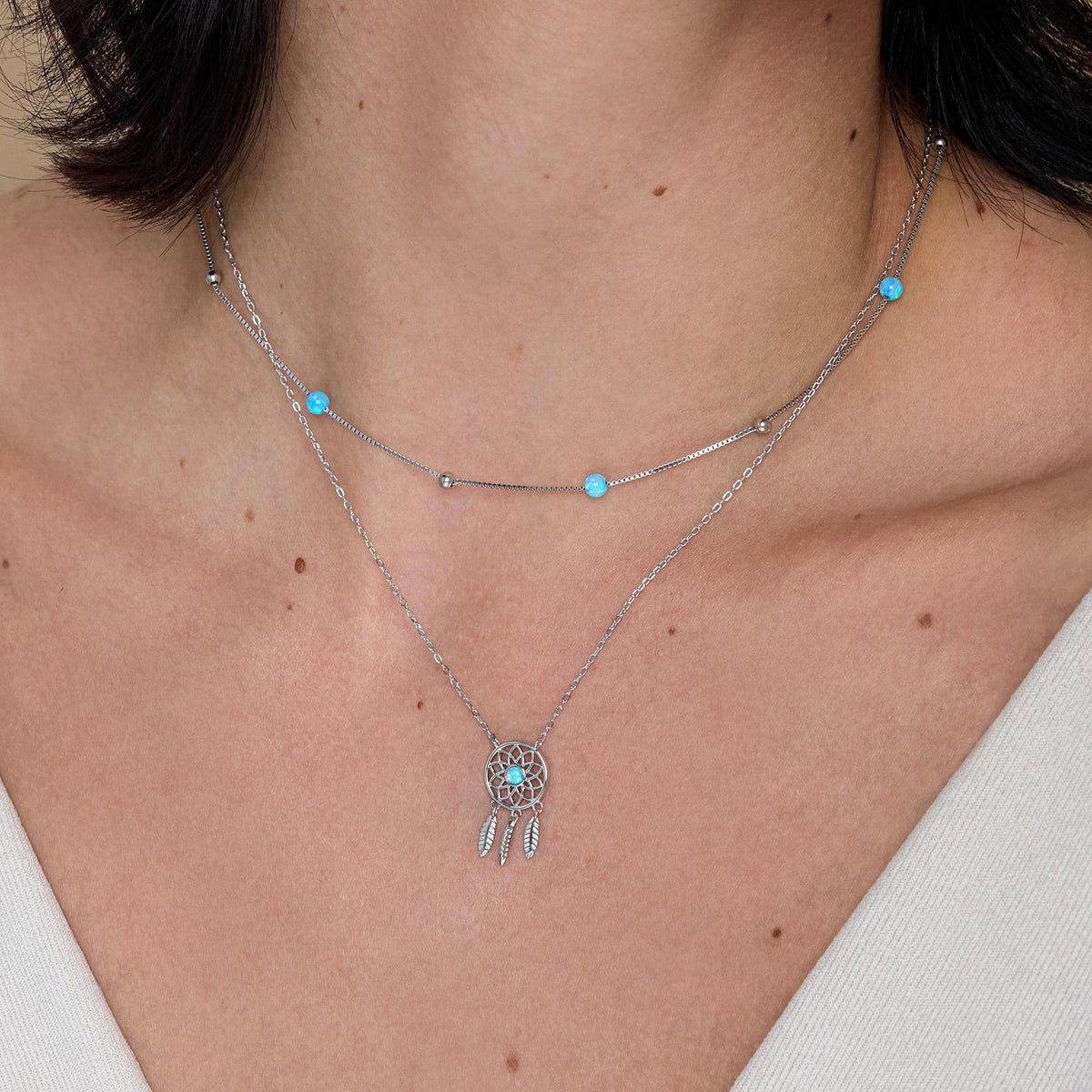 Dreamcatcher Charm Necklace