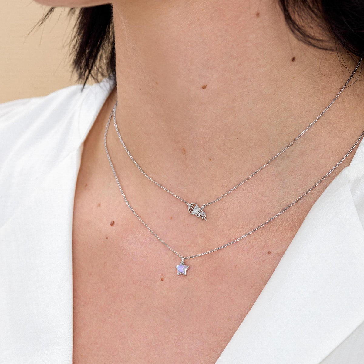Jellyfish Pendant Necklace