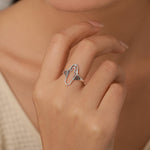 Sterling Silver Gothic Coffin Ring