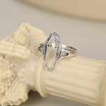 Sterling Silver Gothic Coffin Ring