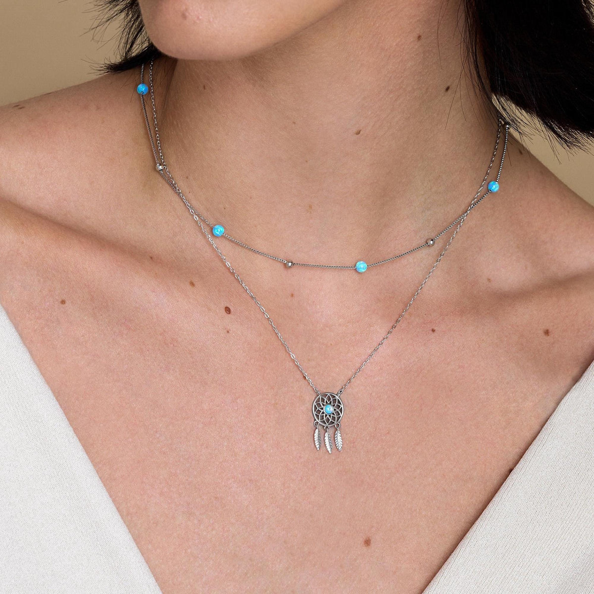 Dreamcatcher Charm Necklace