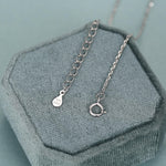 Astronaut Holding Moon Moonstone Pendant Necklace