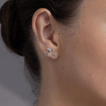 Double Headed Snake Stud Earrings