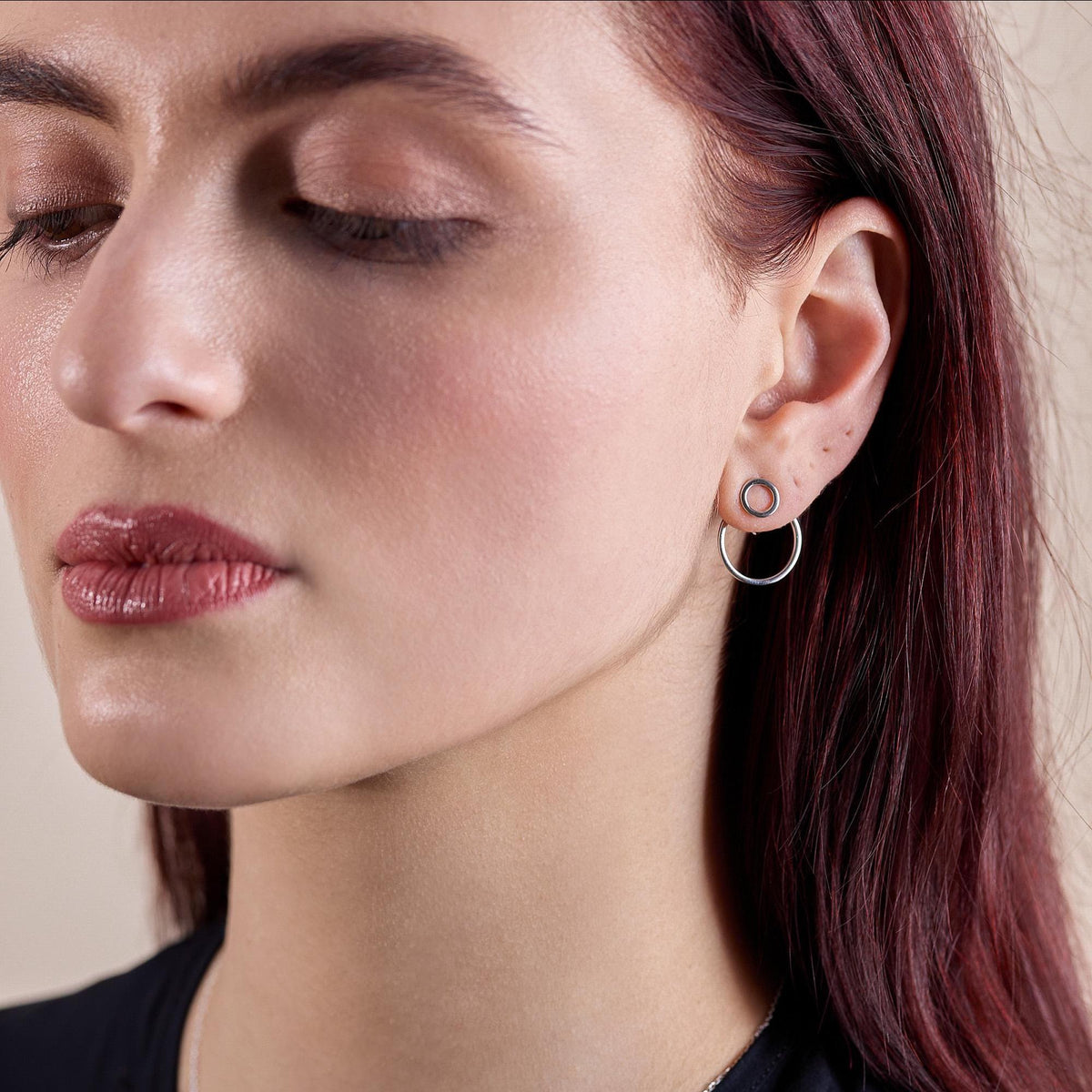 Double Circle Ear Jackets