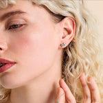 Farfalle Pasta Shape Stud Earrings