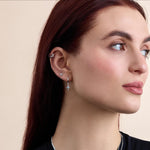Starburst Flat Back Stud Earrings