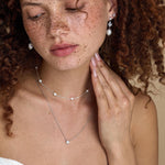 Freshwater Pearl Station Choker Necklace