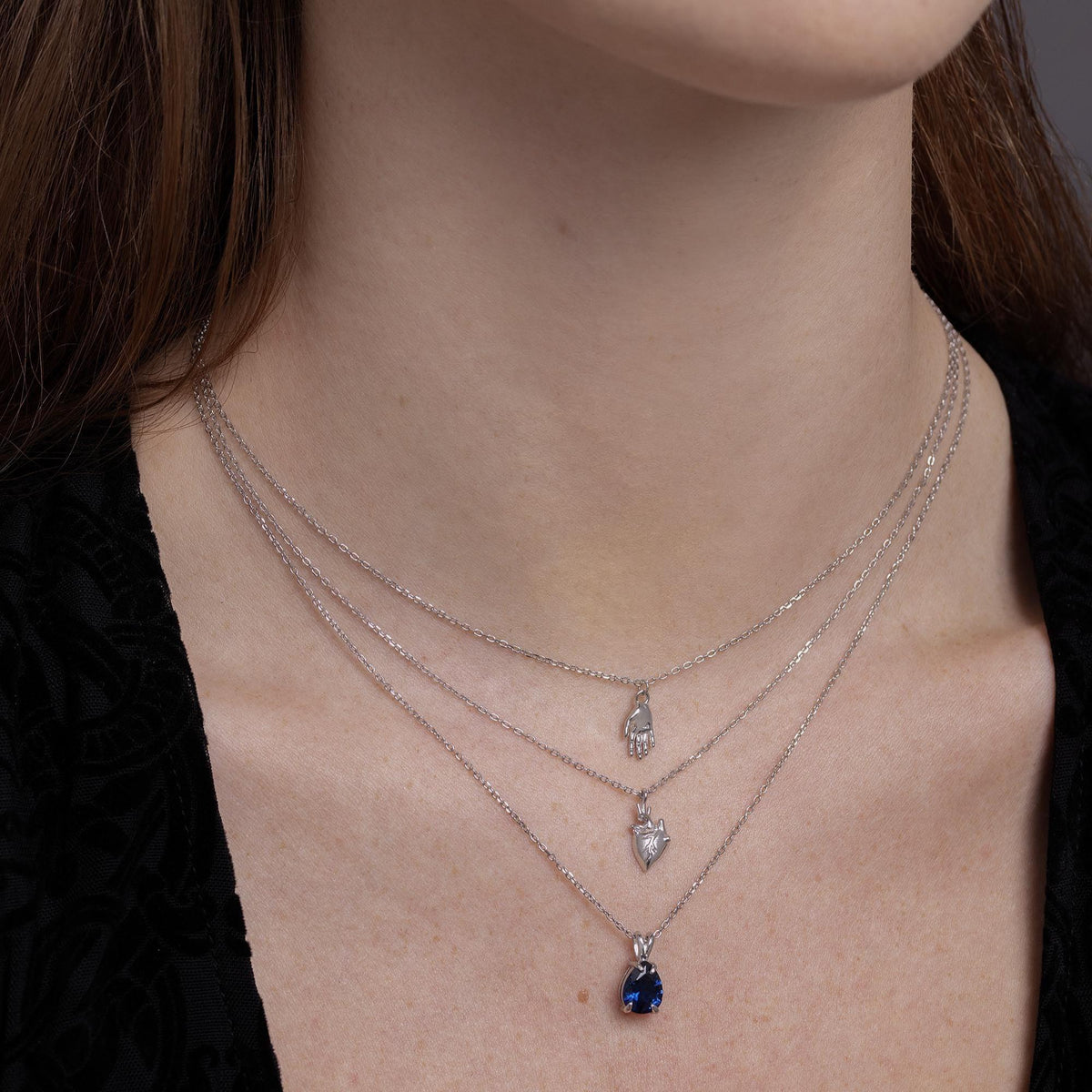 Hand Pendant Necklace