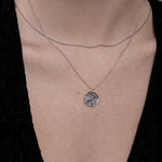Owl of Athena Coin Pendant Necklace