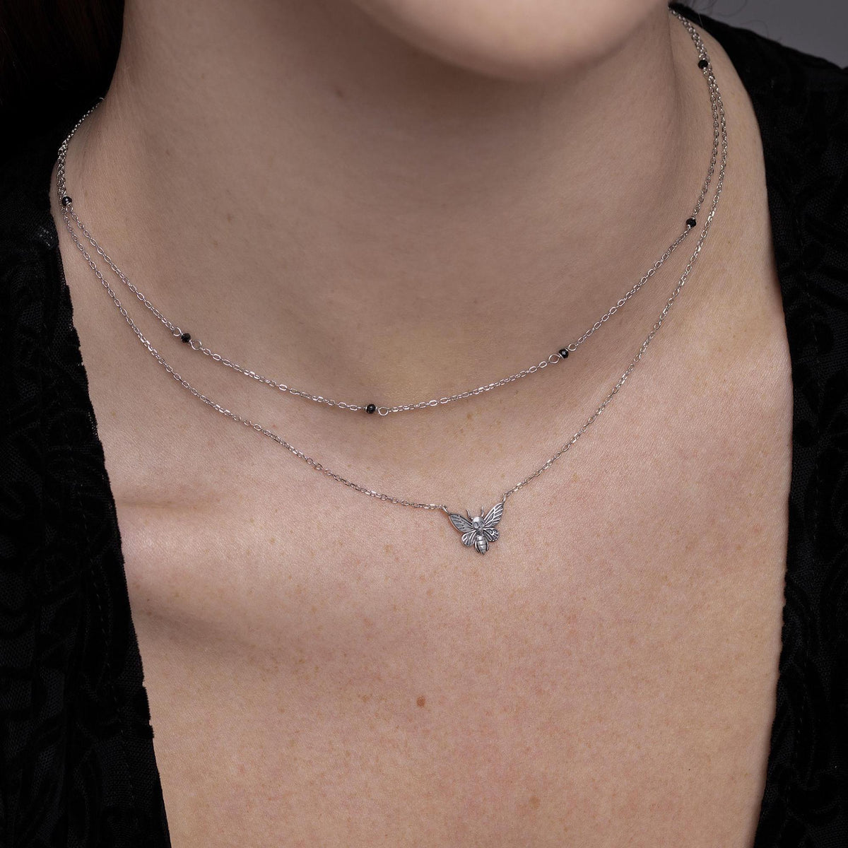 Death’s-Head Moth Charm Necklace