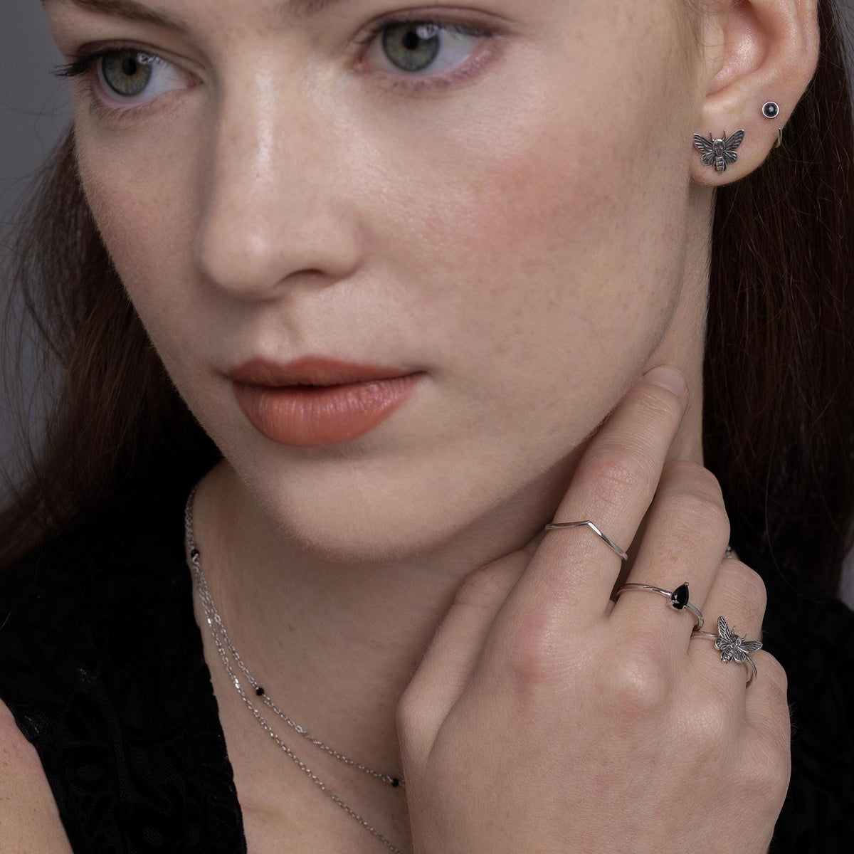 Minimalist Chevron Ring