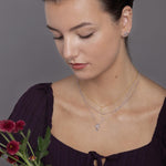 Tiny Lightning Bolt Pendant Necklace