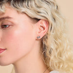Farfalle Pasta Shape Stud Earrings