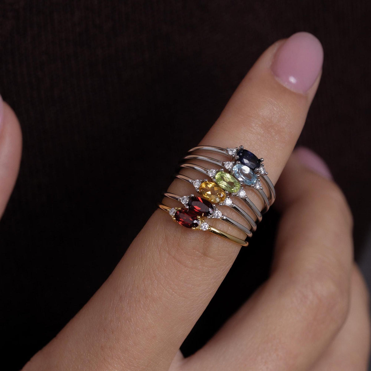 Garnet Gemstone Ring