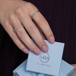 Tiny Little Star Infinity Stacking Ring