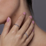 Tiny Little Star Infinity Stacking Ring
