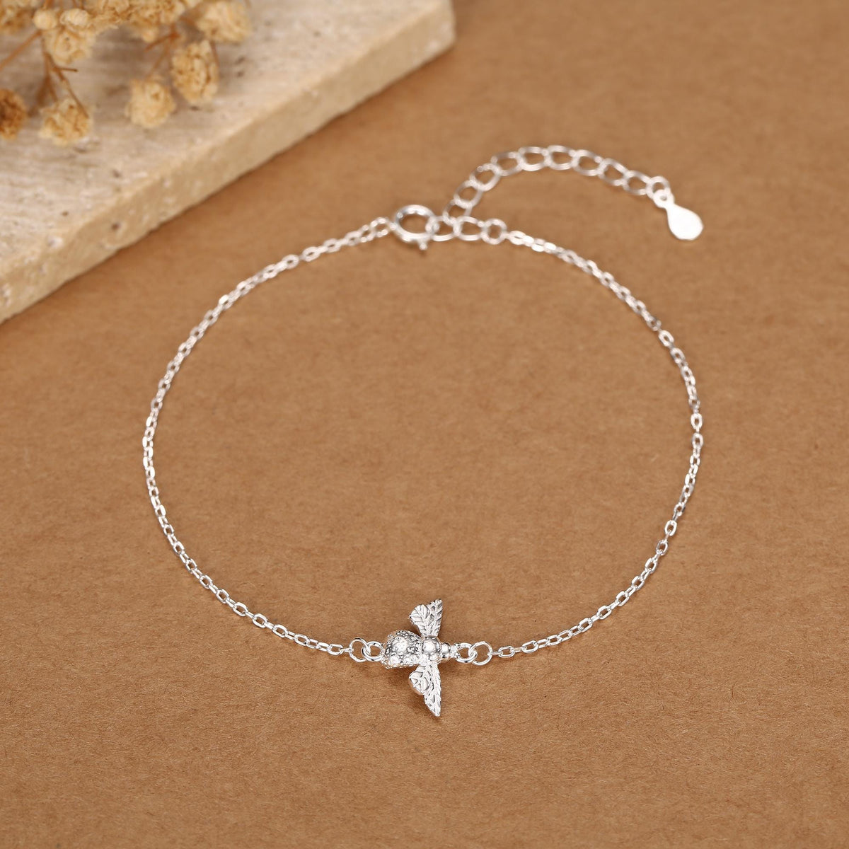 Bumble Bee Charm Bracelet
