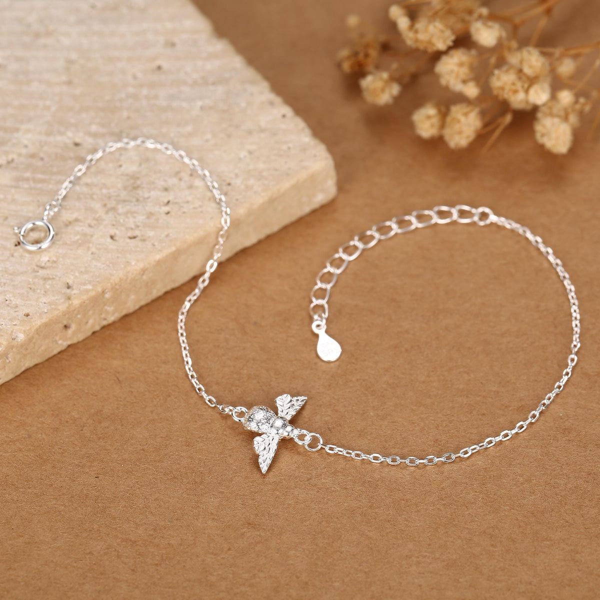 Bumble Bee Charm Bracelet