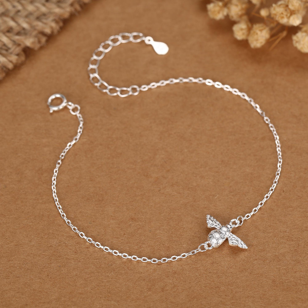 Bumble Bee Charm Bracelet