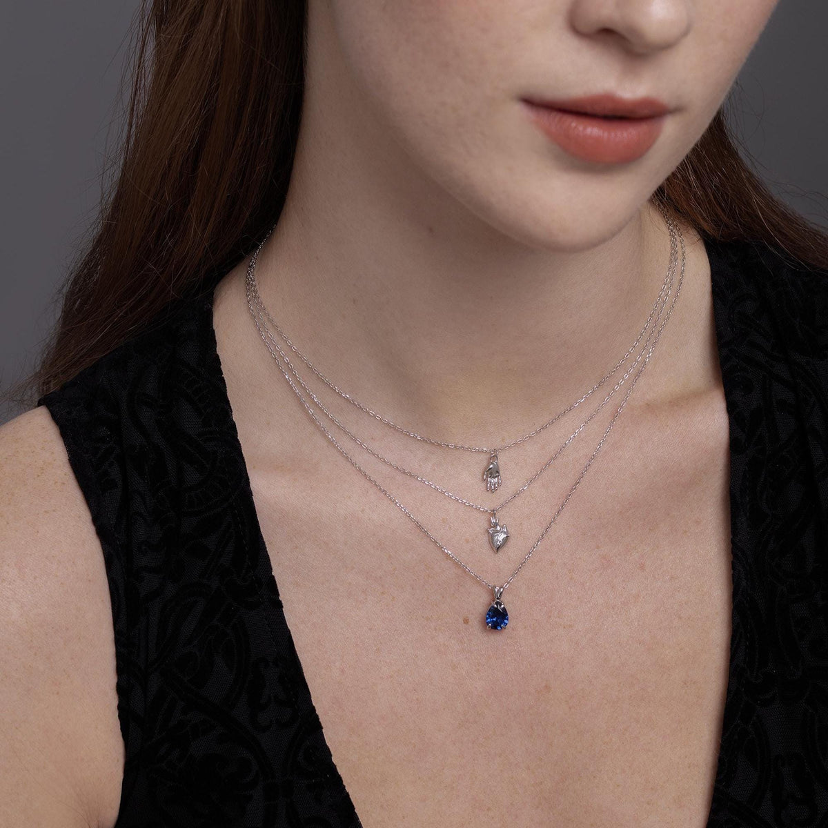 Hand Pendant Necklace