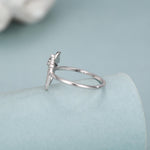 Sterling Silver Dragon and Sword Ring