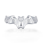 Sterling Silver Bat Ear Cuff