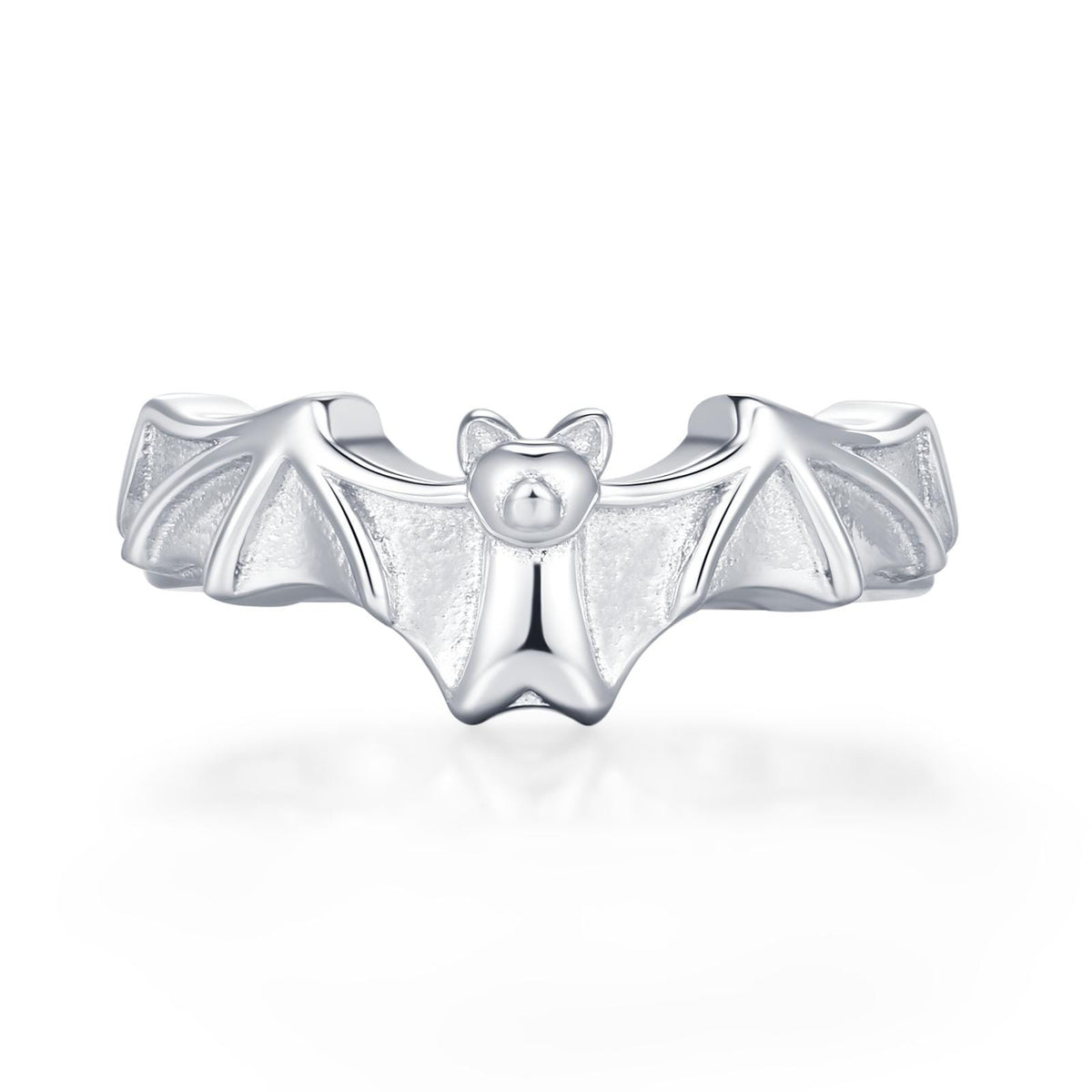 Sterling Silver Bat Ear Cuff