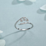 Sterling Silver Lily of the Valley Wrap Ring