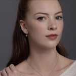Minimalist Round CZ Stud Earrings