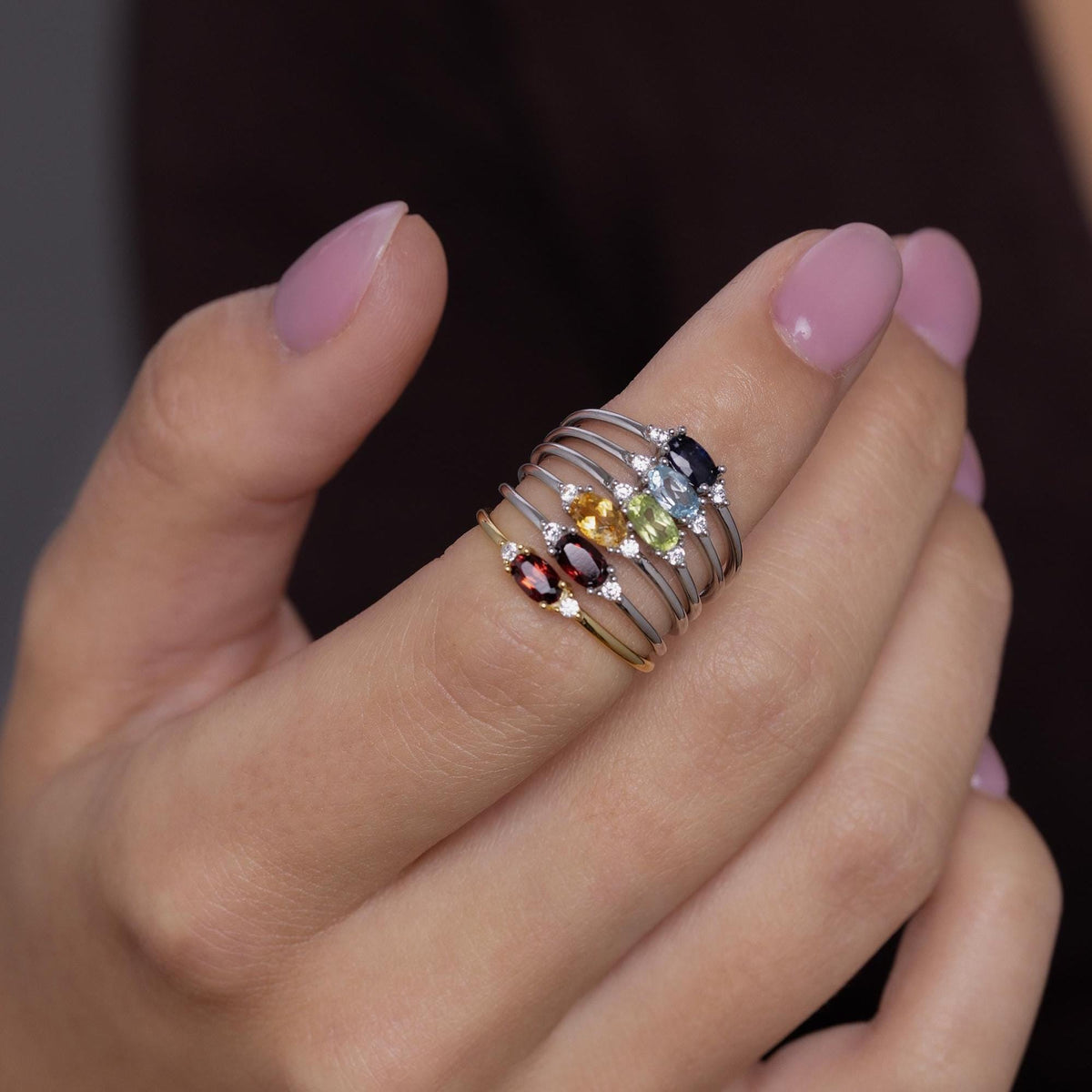 Garnet Gemstone Ring