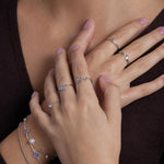 Paw Print Motif Ring