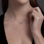 Sterling Silver Highland Cow Earrings and Necklace Set