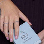 Tiny Little Star Infinity Stacking Ring