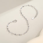 Dainty Disk Chain Bracelet
