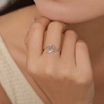 Sterling Silver Lily of the Valley Wrap Ring