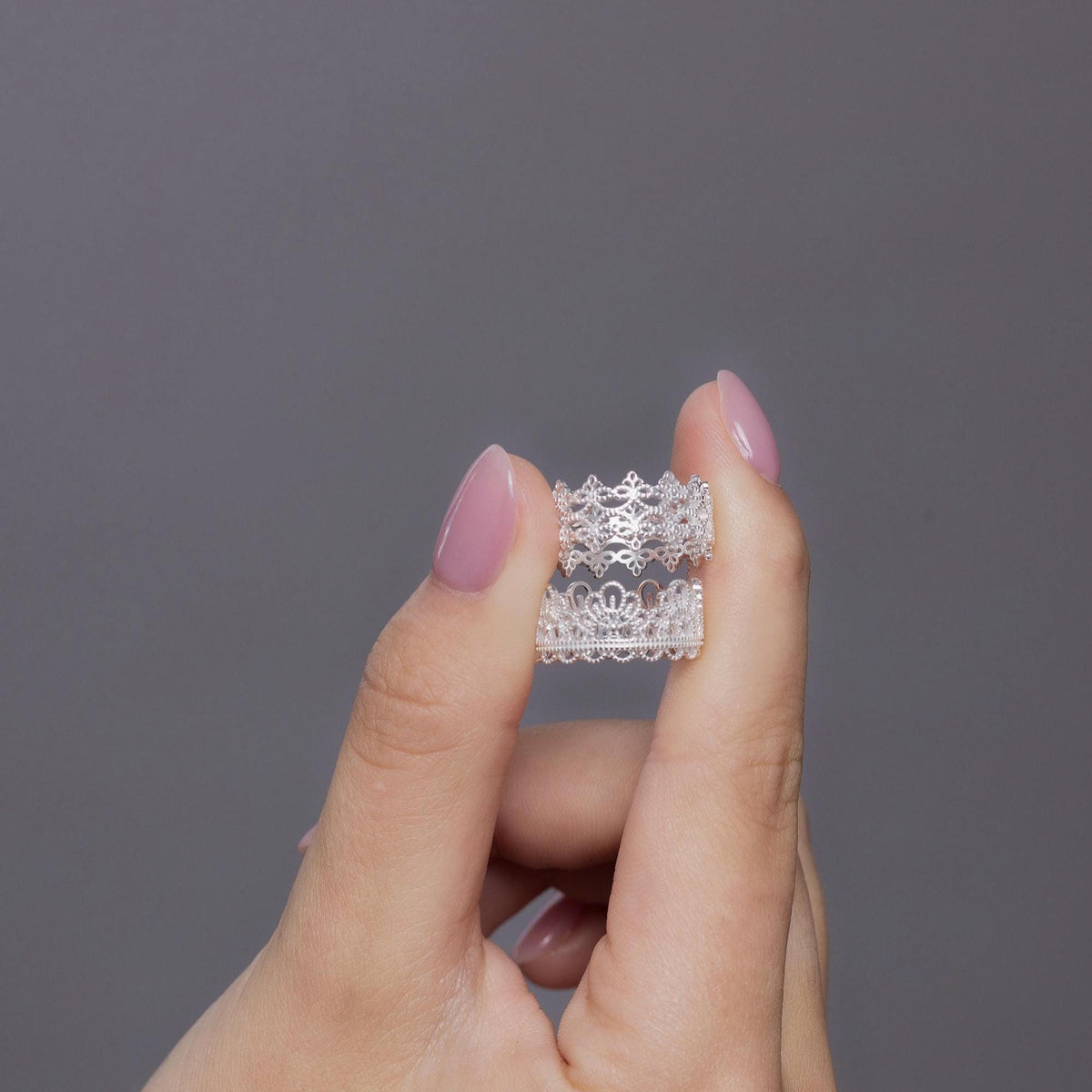 Lace Filigree Band Ring