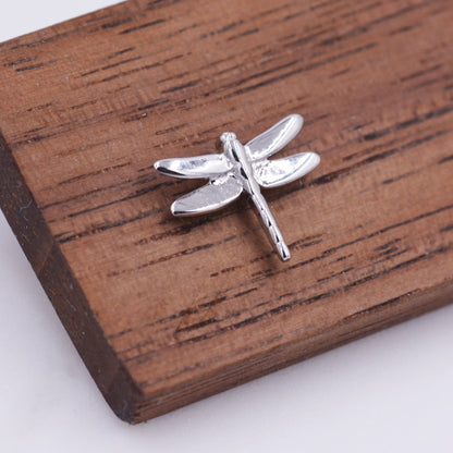 Dragonfly Stud Earrings in Sterling Silver,  Cute Fun Quirky Animal Jewellery, Jewelry Gift for Her, Animal Lover,  Nature Inspired
