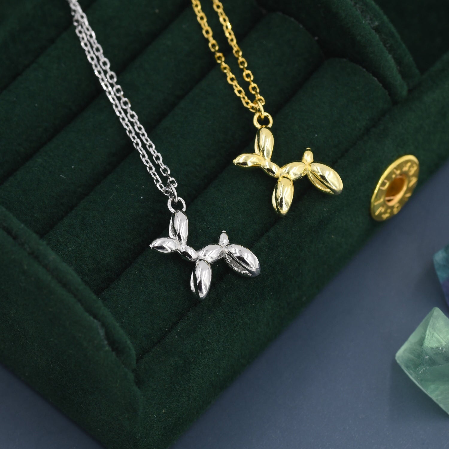 Balloon Dog Pendant Necklace