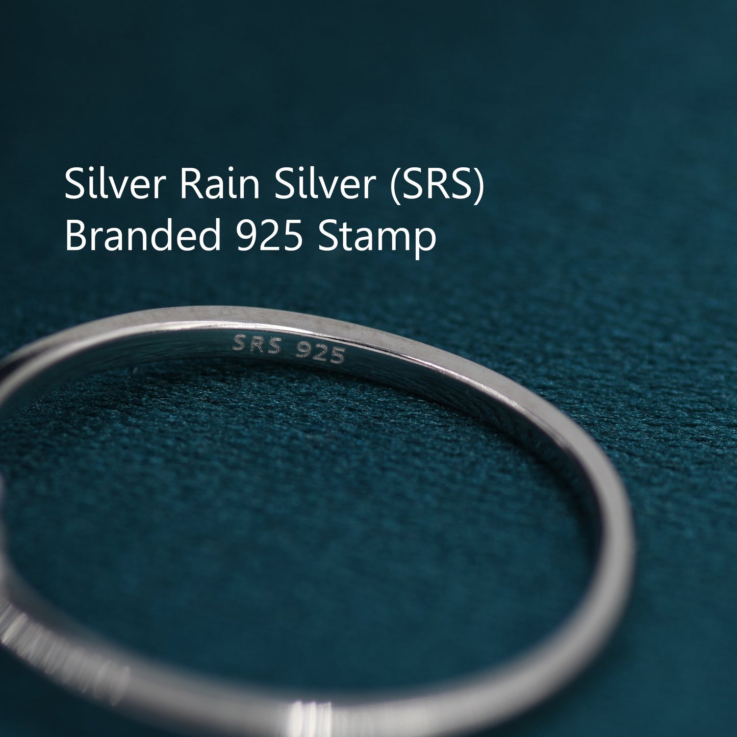Minimalist Genuine Aquamarine Ring in Sterling Silver,  4mm Bezel Set Natural Aquamarine Ring, Adjustable Size, Aquamarine Ring