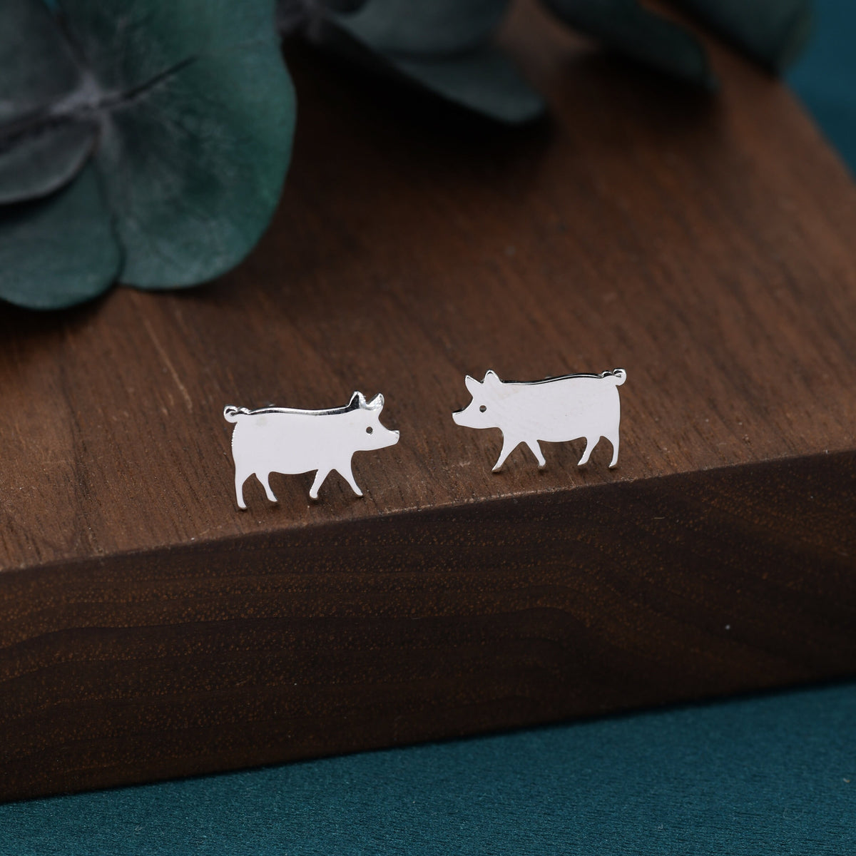 Pig Stud Earrings